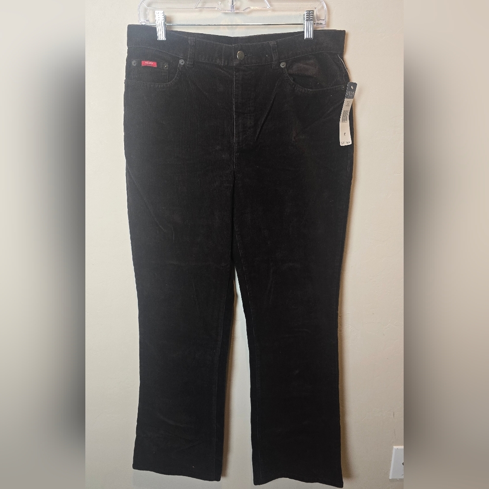 Chaps Women's Brown Corduroy Pants NWT